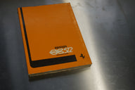 Ferrari 512 BB - Instruction Book (Original) - 130/1980