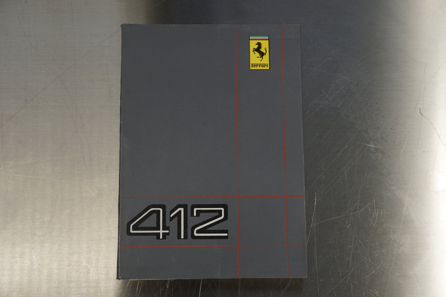 Ferrari 412 - Owner's Manual (Original) 417/86