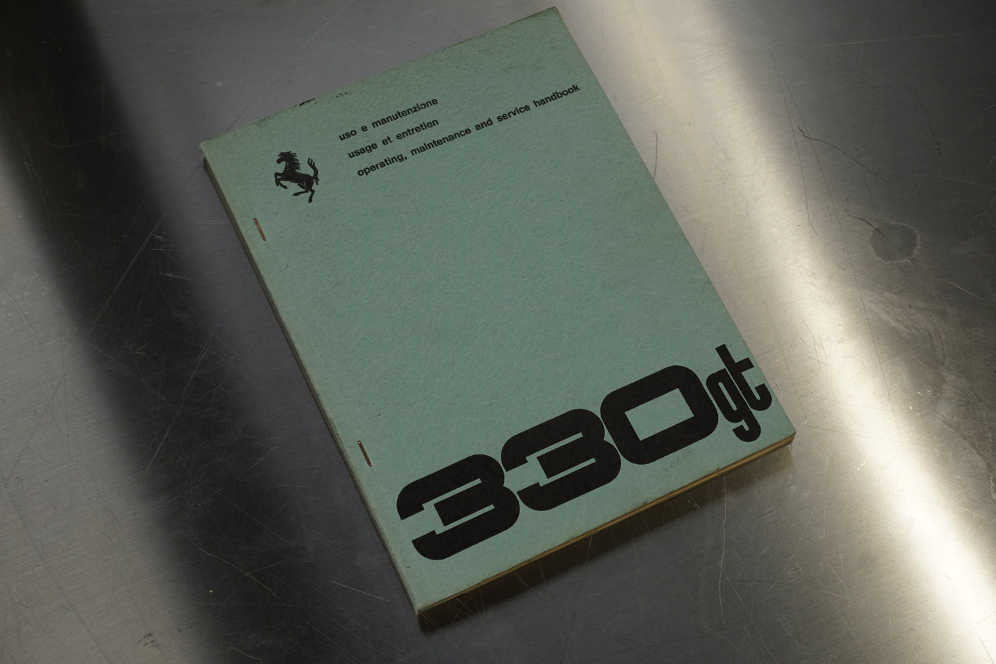 Ferrari 330 GT - Operating, Maintenance & Service Handbook (Reprint)