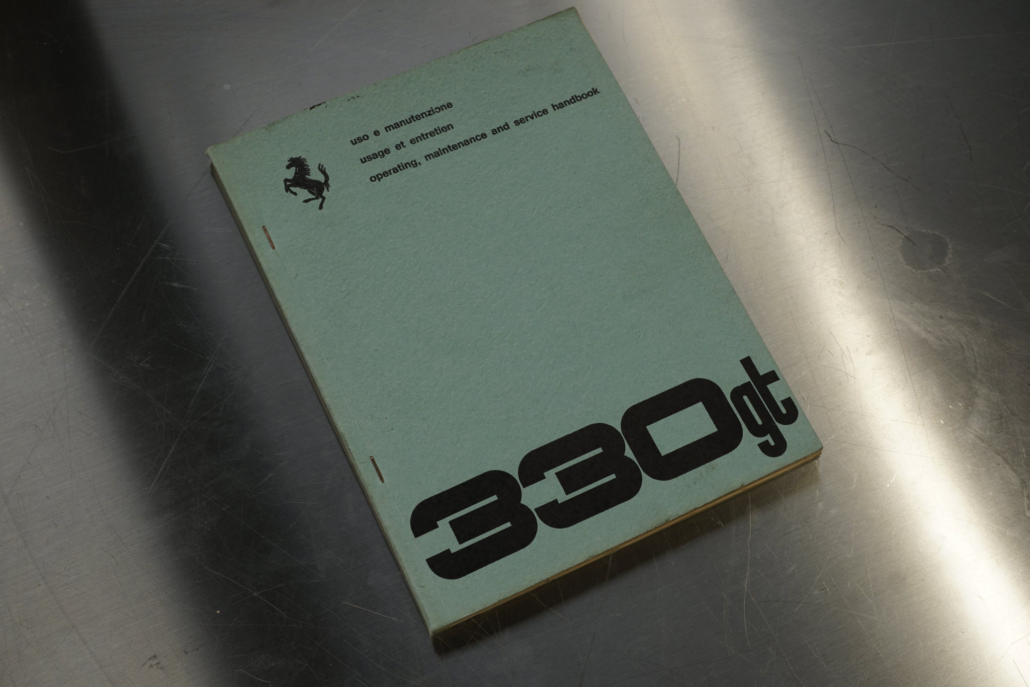 Ferrari 330 GT - Operating, Maintenance & Service Handbook (Reprint)