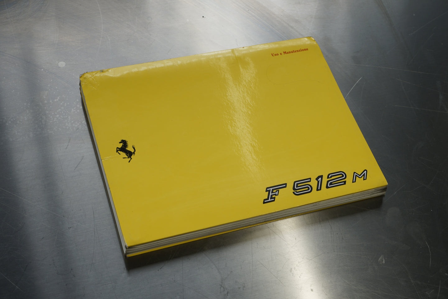 Ferrari 512M - Owner's Manual (Original) - 883/1993