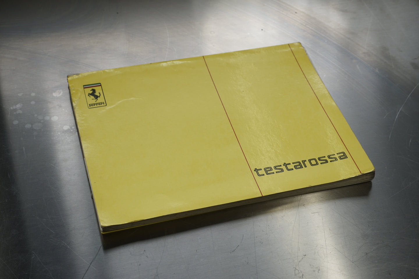 Ferrari Testarossa - Technical Manual (Original) - 585/1990
