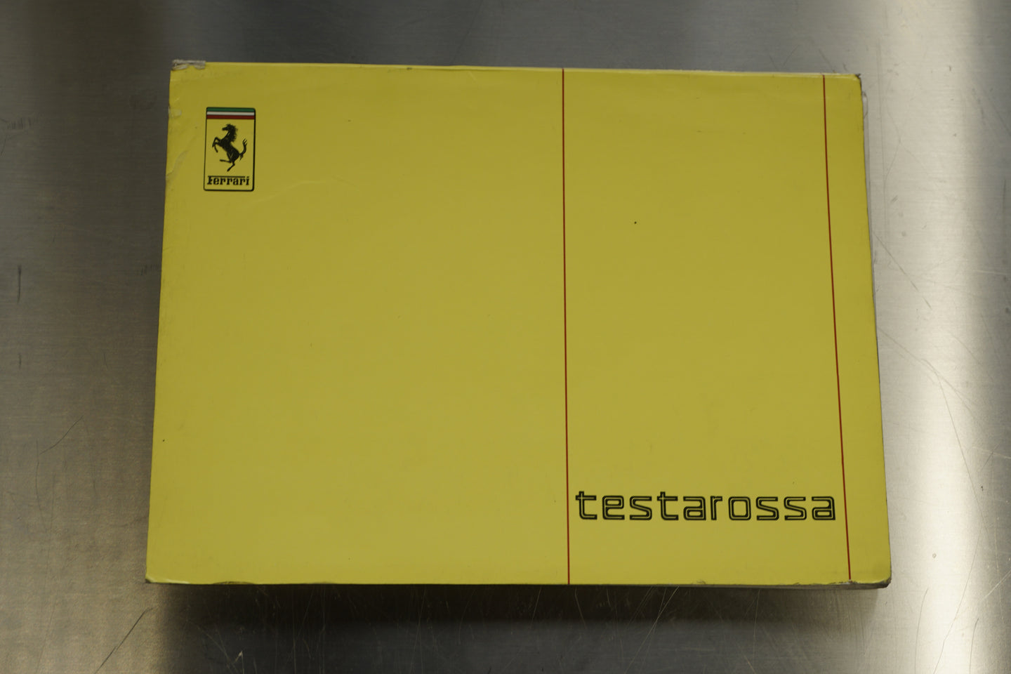 Ferrari Testarossa - Technical Manual (Original) - 585/1990