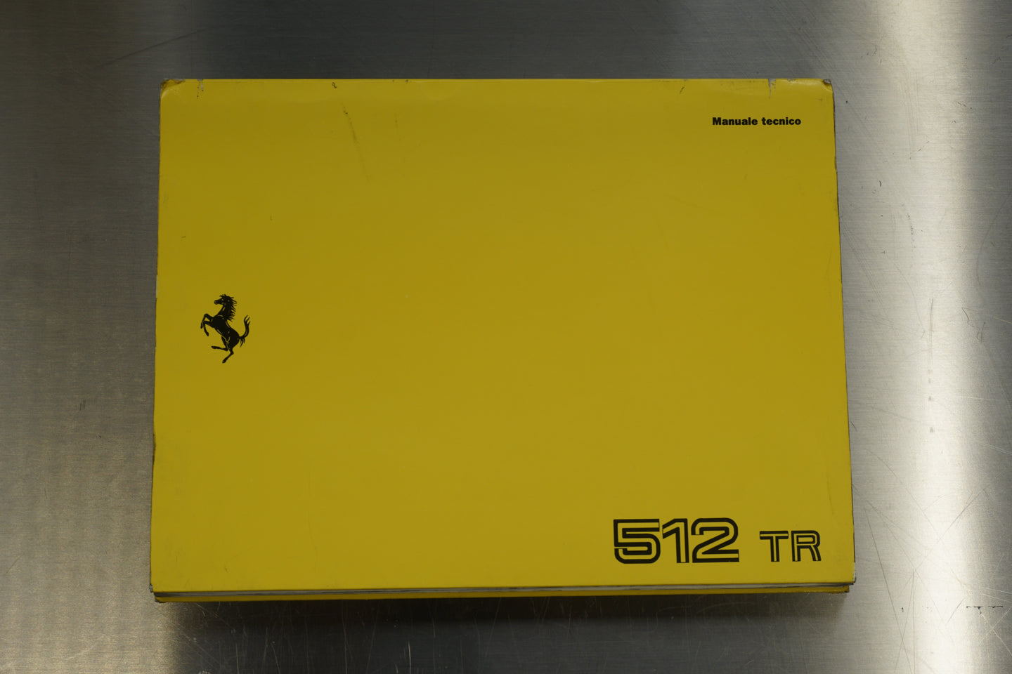 Ferrari 512 TR - Technical Manual (Original) - 727M 11/1992