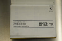Ferrari 512 TR - Technical Manual (Original) - 727M 11/1992