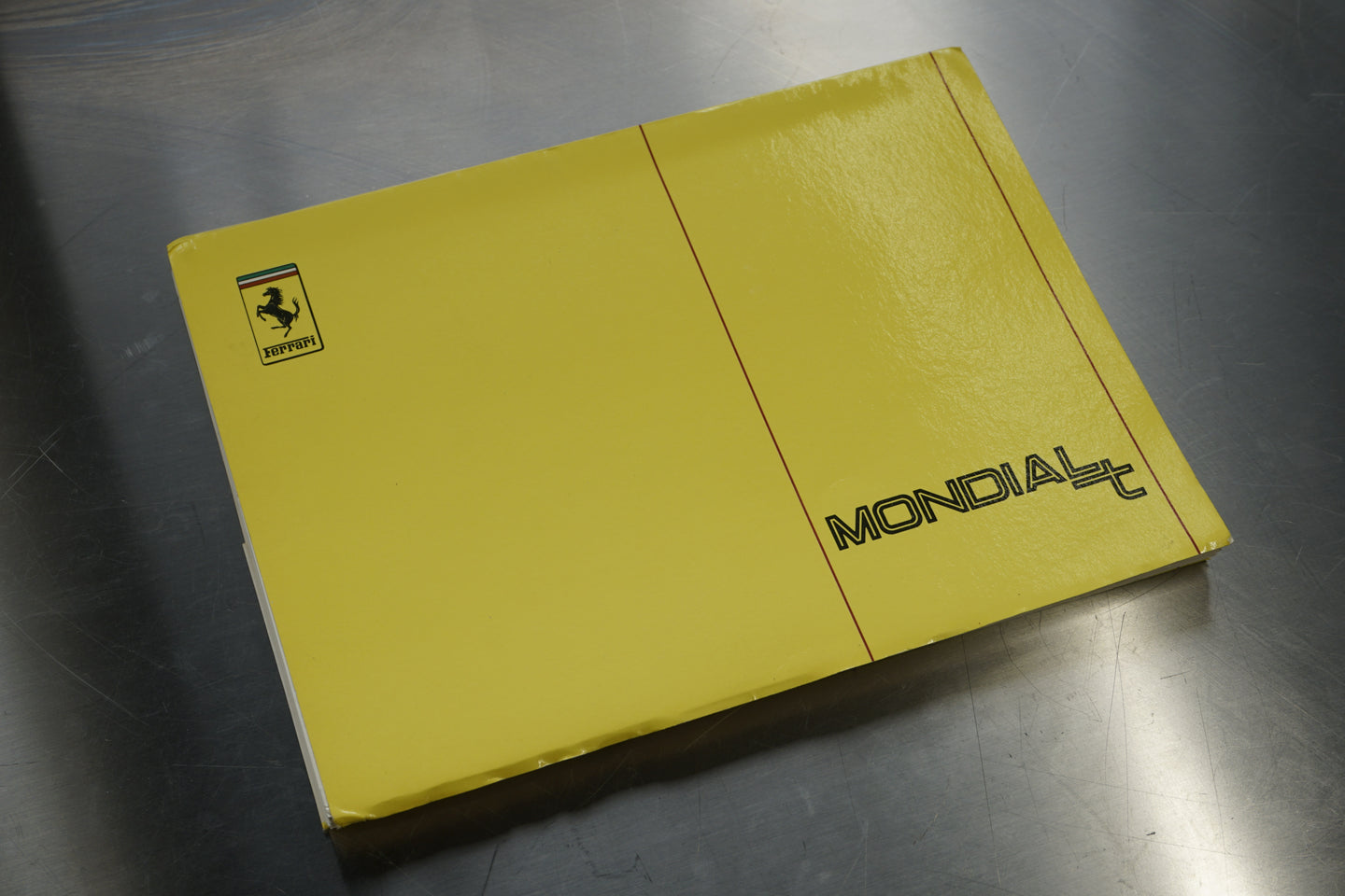 Ferrari Mondial T - Technical Manual (Original) - 553/89