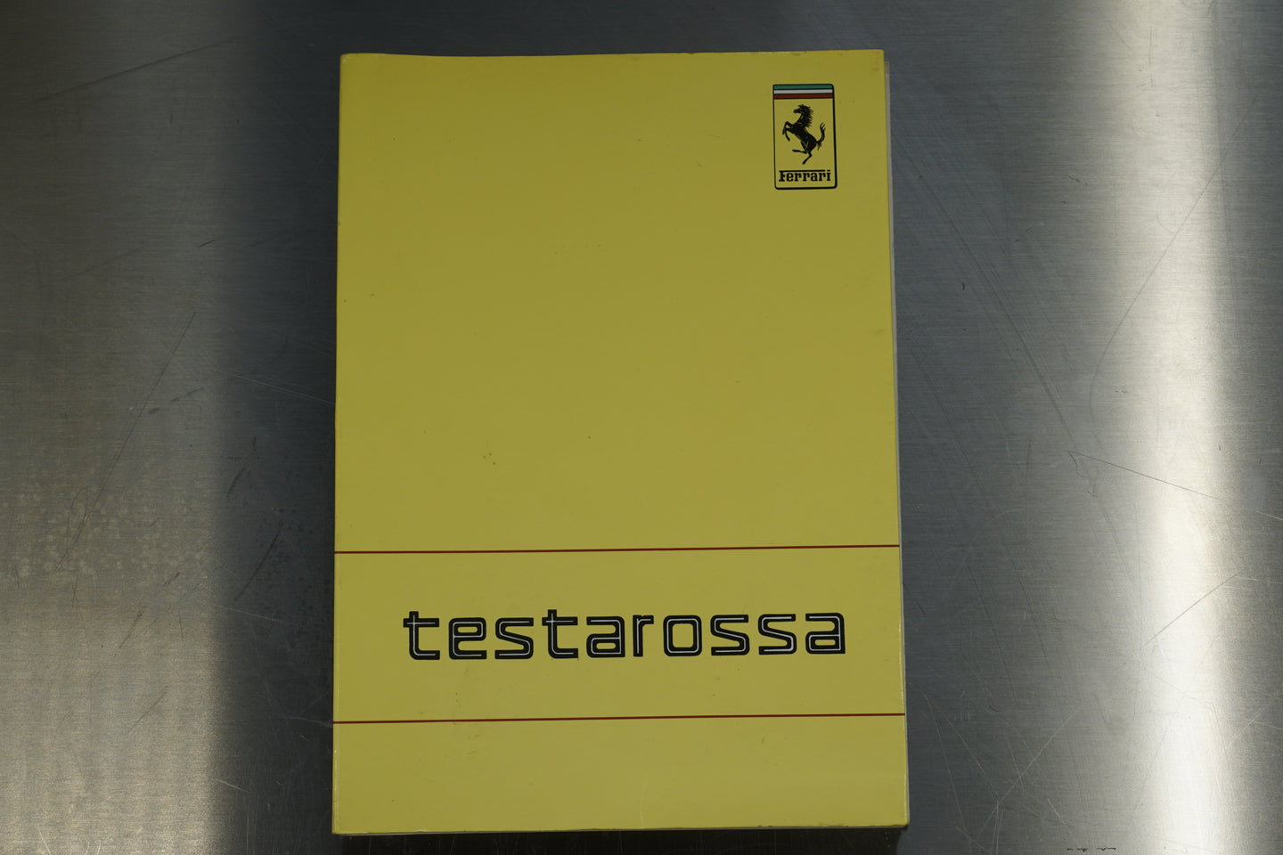 Ferrari Testarossa - Owner's Manual (Original) - 496/88