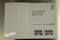 Ferrari 328 - Owner's Manual (Original) - 376/85