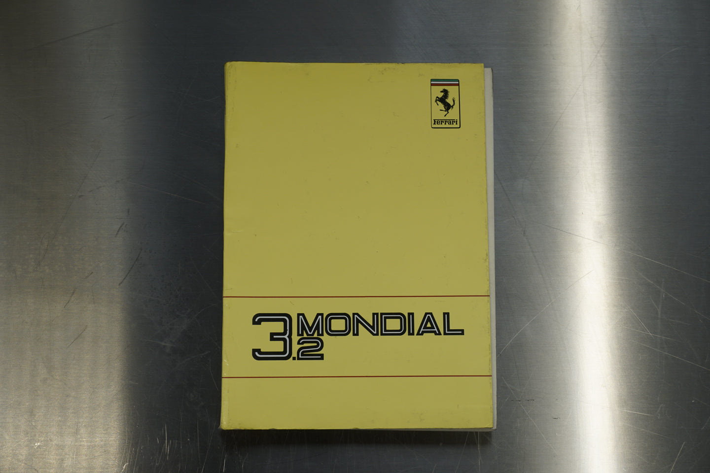 Ferrari Mondial 3.2 - Owner's Manual (Original)  497/88