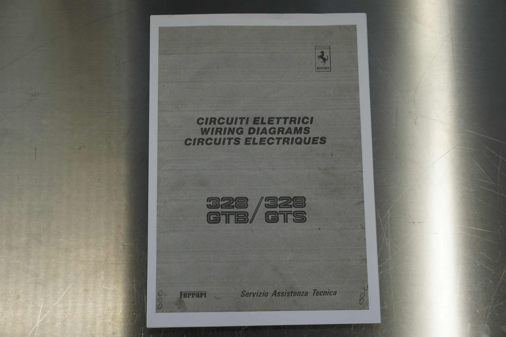 Ferrari 328 GTB/ 328 GTS - Wiring Diagrams (Copy)