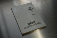 Ferrari 308 Quattrovalvole - Owner's Manual (Original) - 248/82