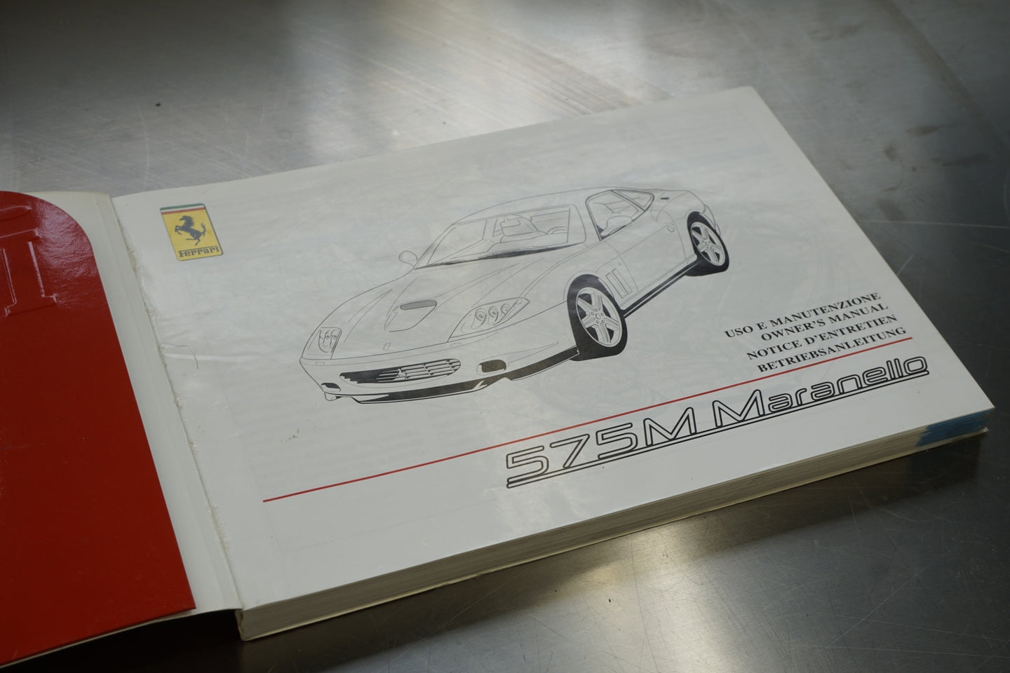 Ferrari 575 Maranello - Owner's Manual (Original) - 1792/02