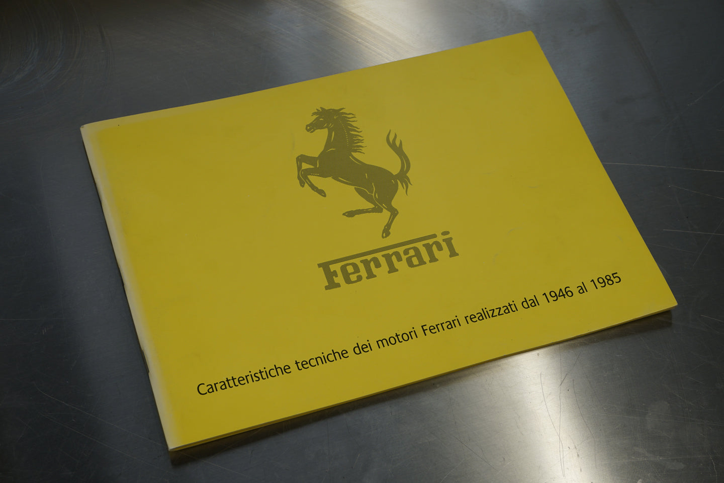 Ferrari characteristics of Ferrari engines made from 1946 to 1985 (Original)