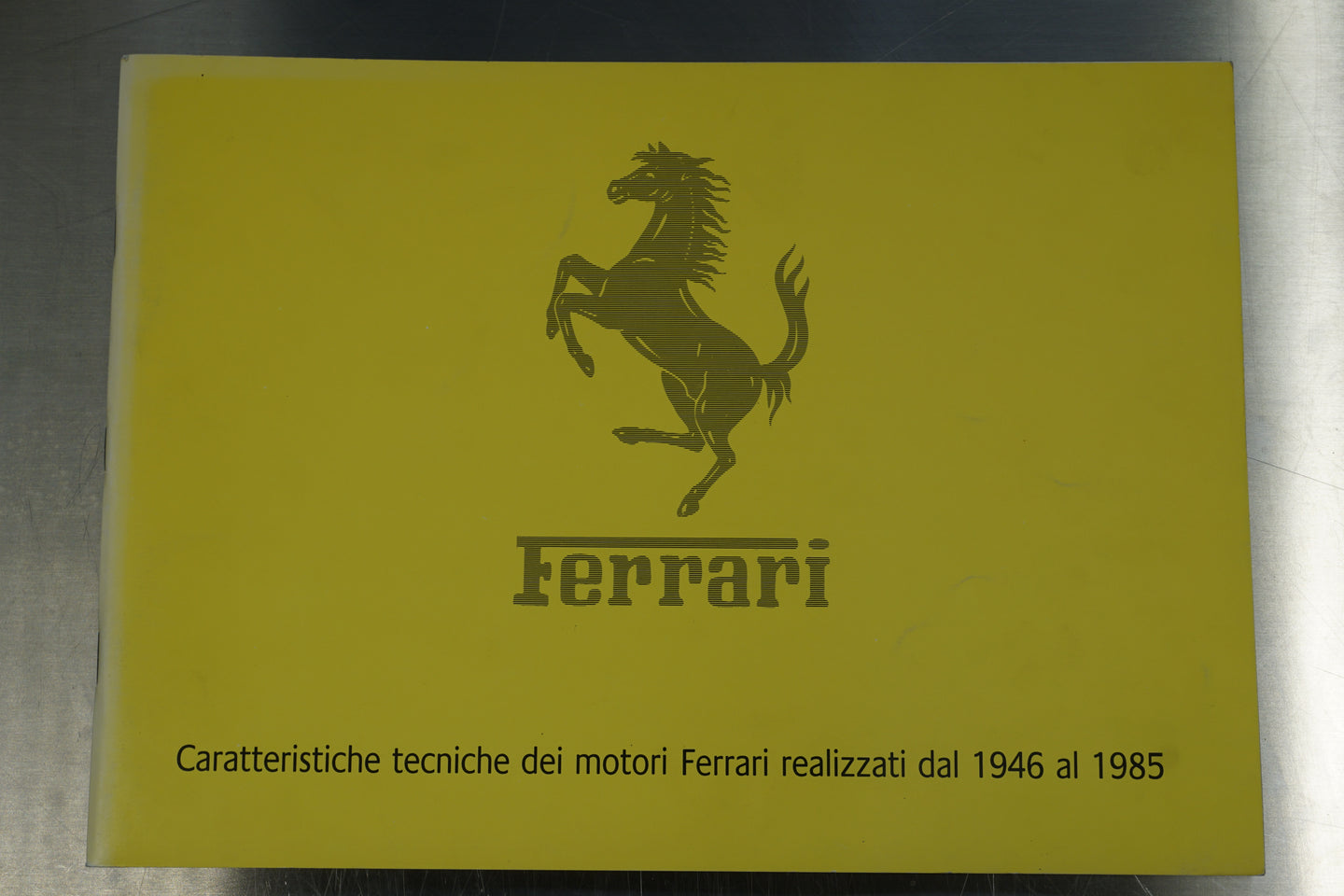 Ferrari characteristics of Ferrari engines made from 1946 to 1985 (Original)