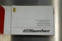 Ferrari 360 Modena - Owner's Manual (Original) - 1463/1999