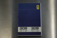 Ferrari 208 GTB/208 GTS - Instruction Book (Reprint)