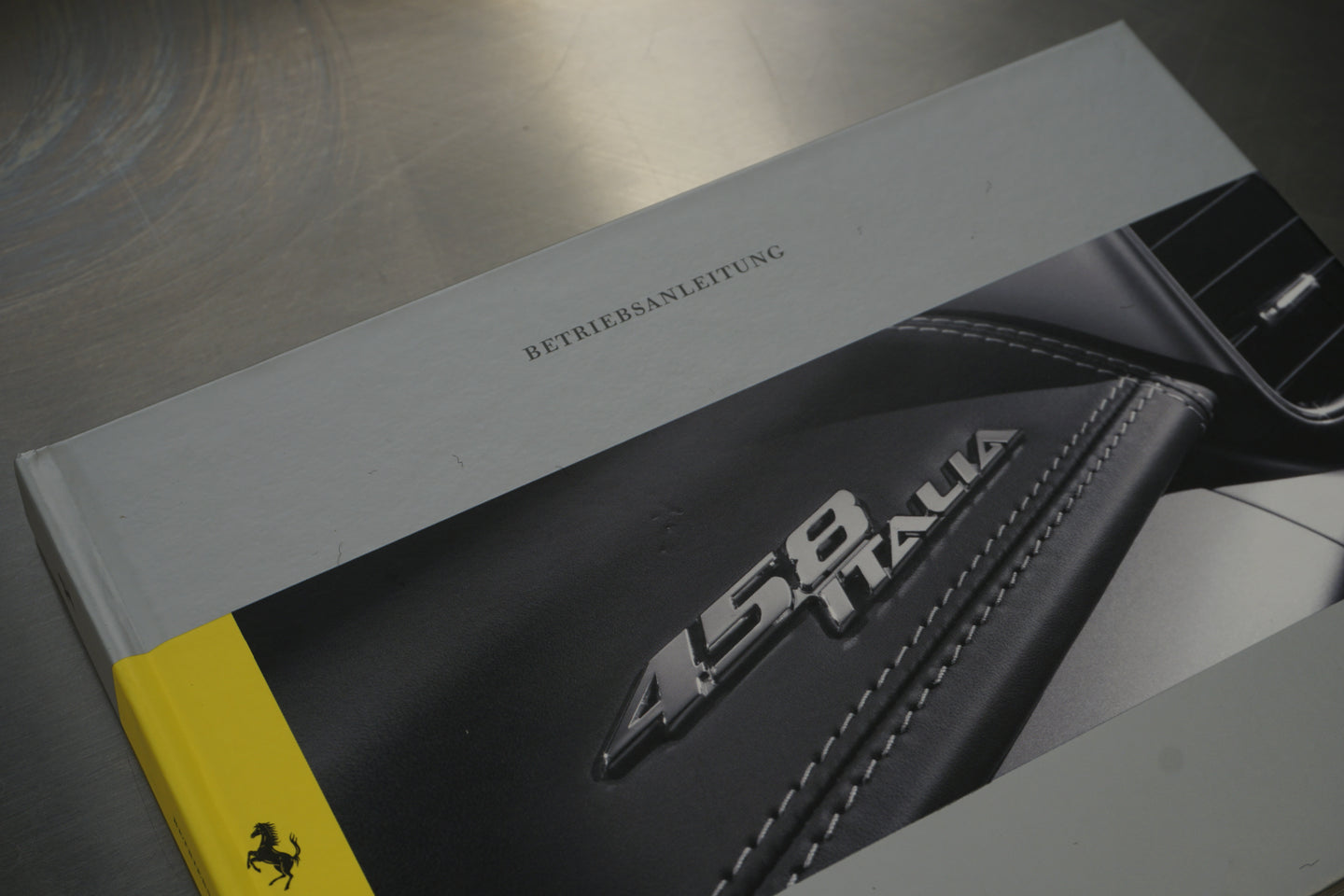 Ferrari 458 Italia - Owner's Manual (Original) - 358/09