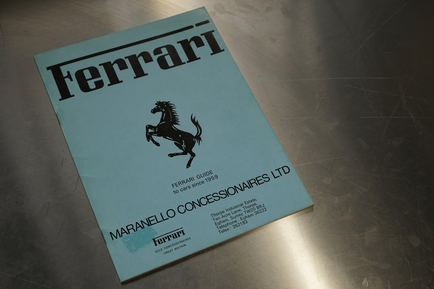Maranello Concessionaires LTD - Ferrari Guide to cars since 1959 (Original)