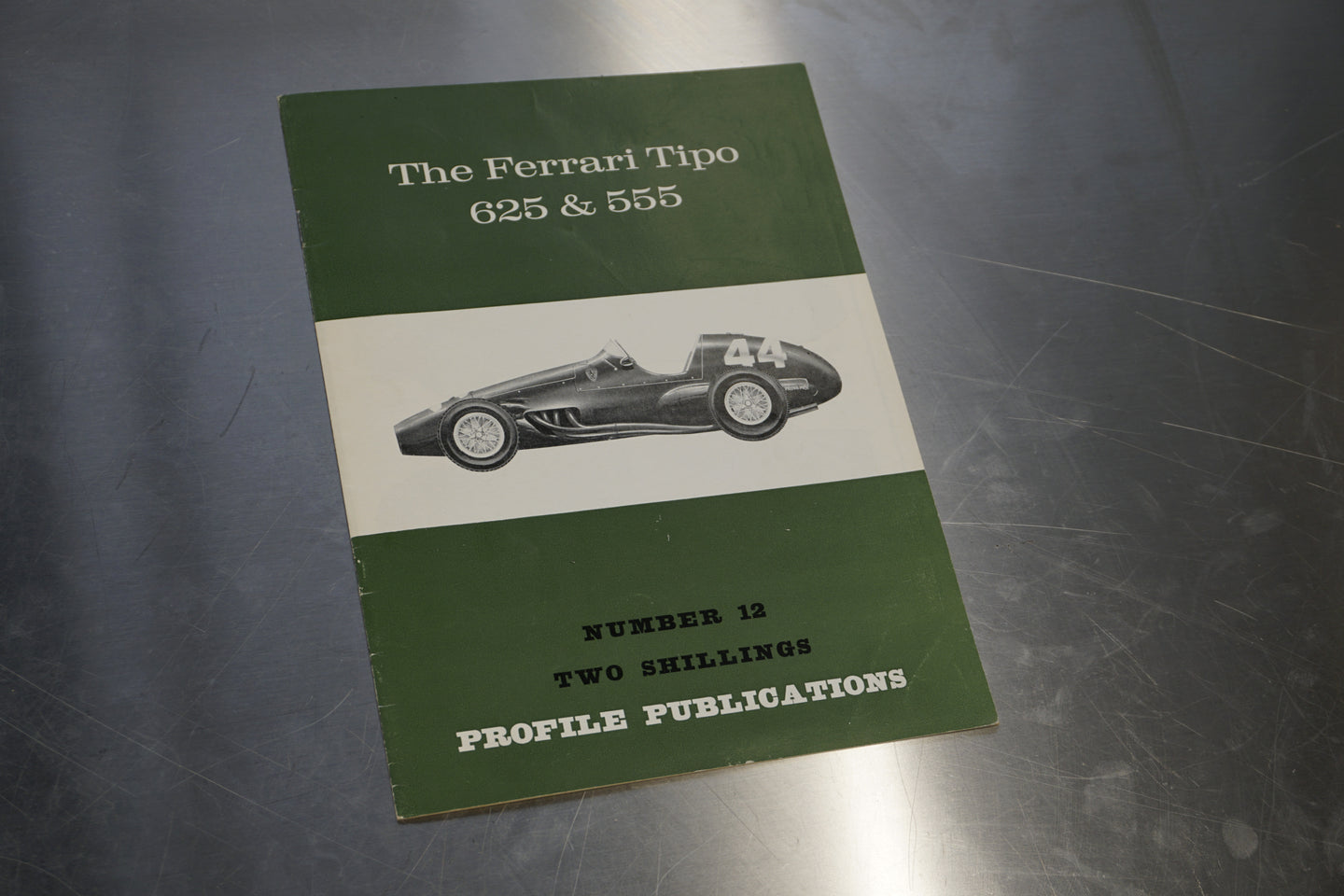 Ferrari Tipo 625/555 - Profile publications (Original) - No.12