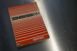 Ferrari 365 GTB/4 - Operating, Maintenance and Service Handbook (Original) - 74/1973