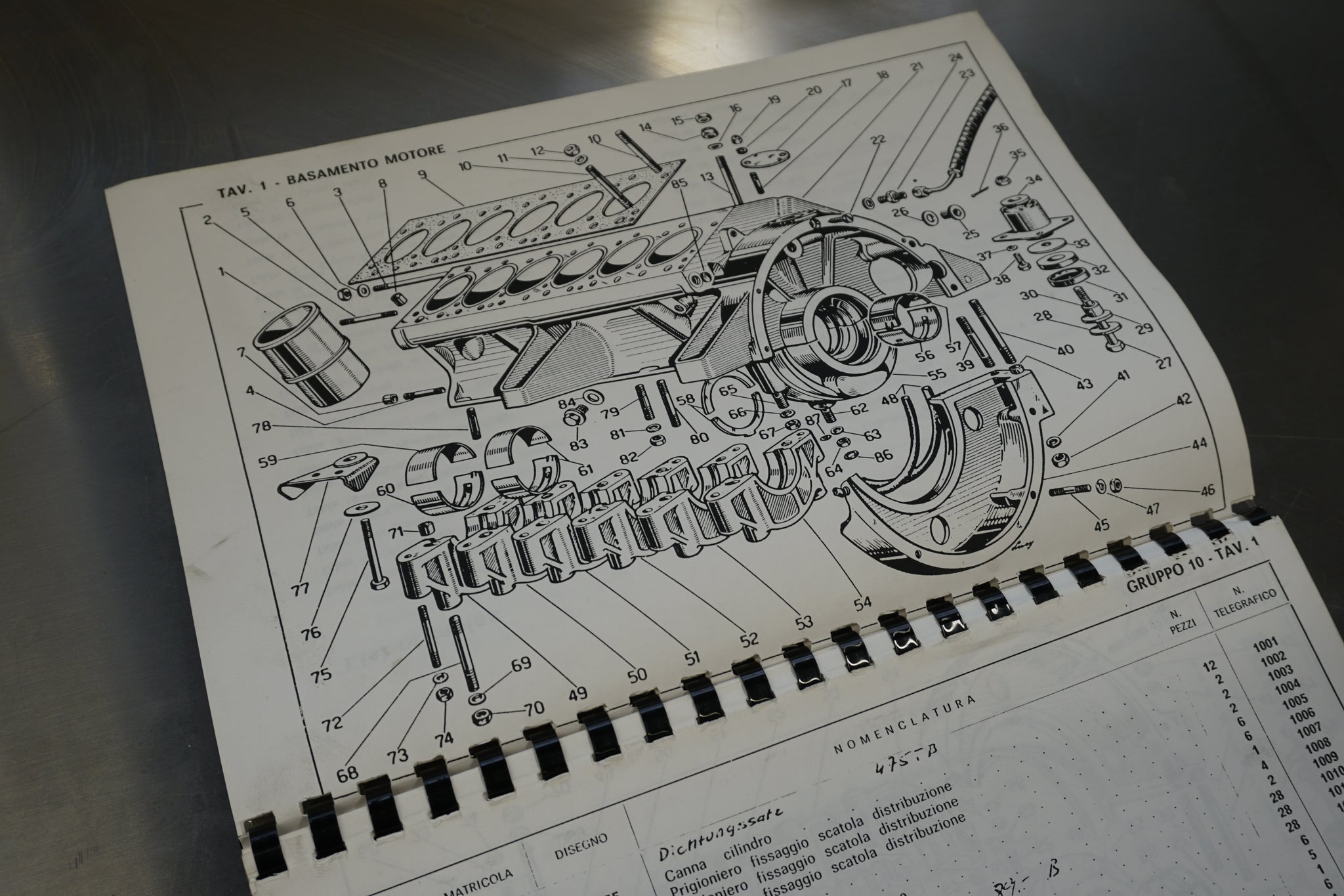 Ferrari 330 GT - Spare Parts Catalogue (Copy)