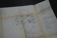 Ferrari 365 GTB/4 - Technical Drawing Gearbox (Original) - 11784